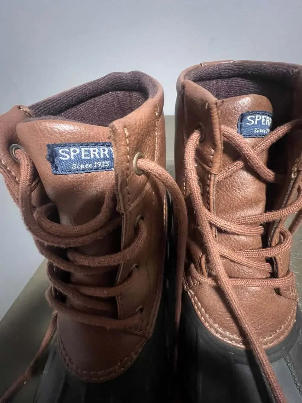 Sperry Port Youth Weather Duck Boots